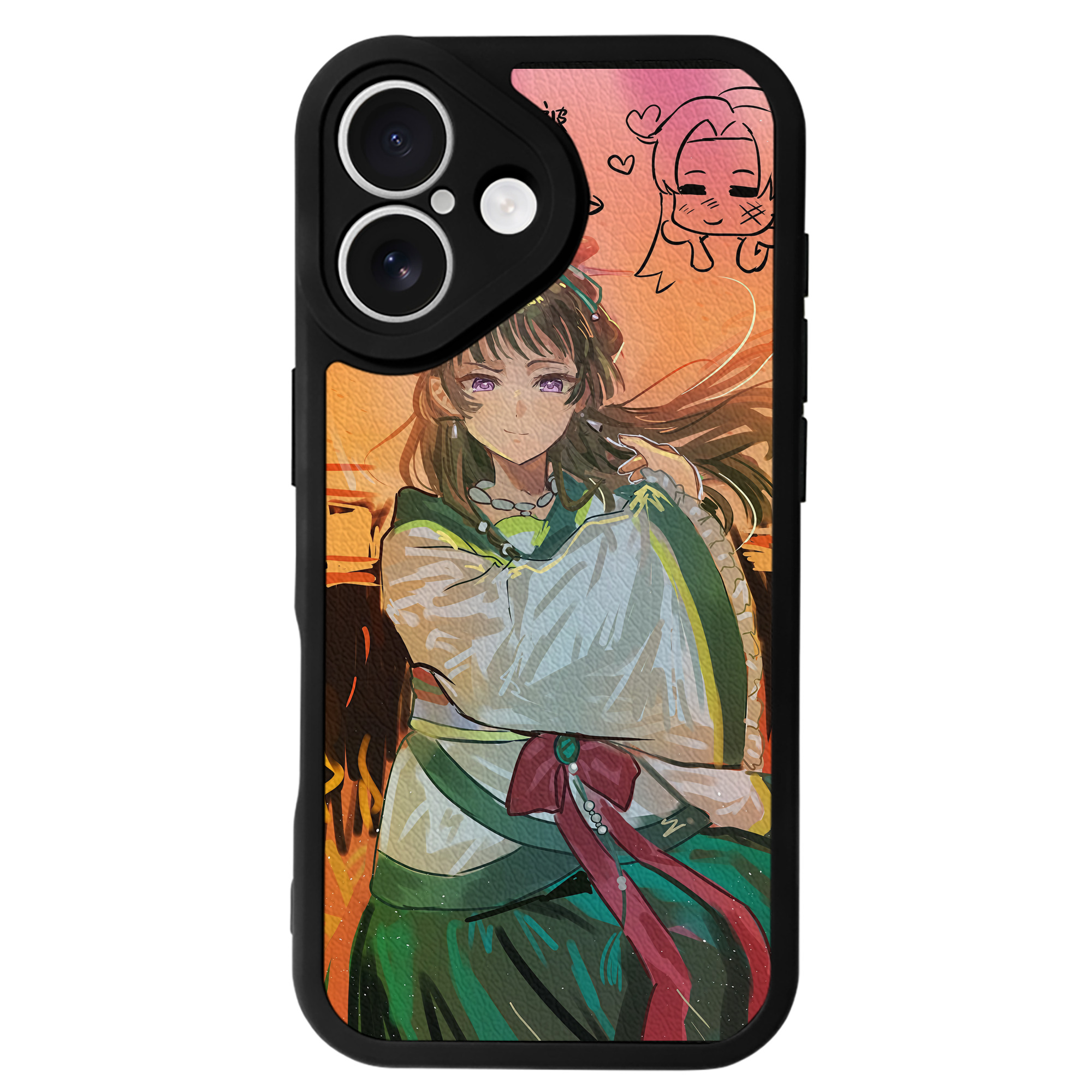 薬屋のひとりごと The Apothecary Diaries 【iPhone 16シリーズ対応】シリコンスマホケース（レザー調） 材質：シリコン